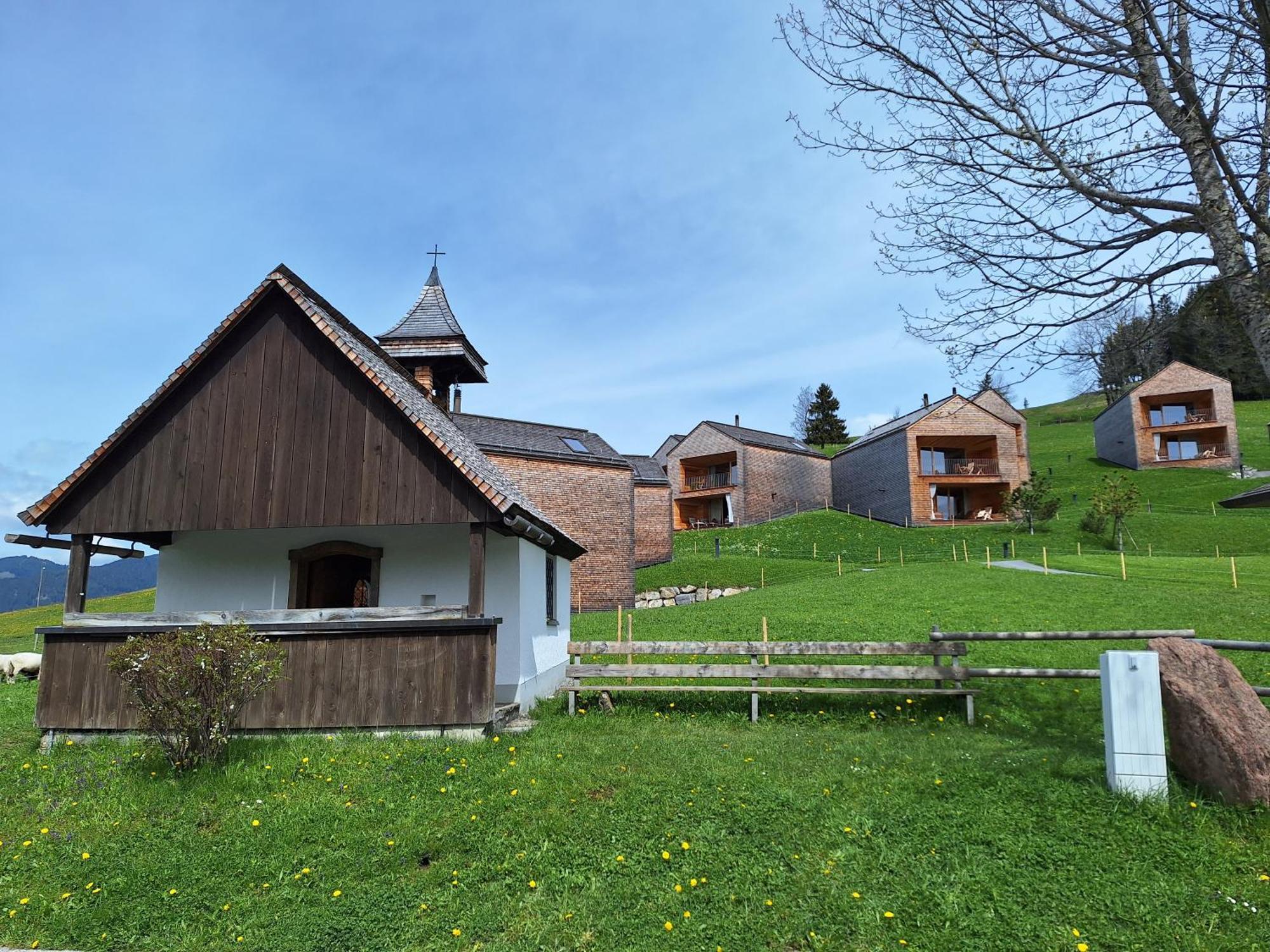 Wohnung Rheintal Im Alpenvorland Batschuns Екстериор снимка
